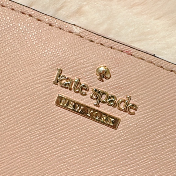 Kate Spade long wallet in nude pink - Picture 2 of 4